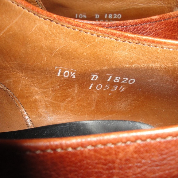 ALLEN EDMONDS BROWN OXFORD, MENS SHOE SIZE 10.5 - Picture 4 of 8